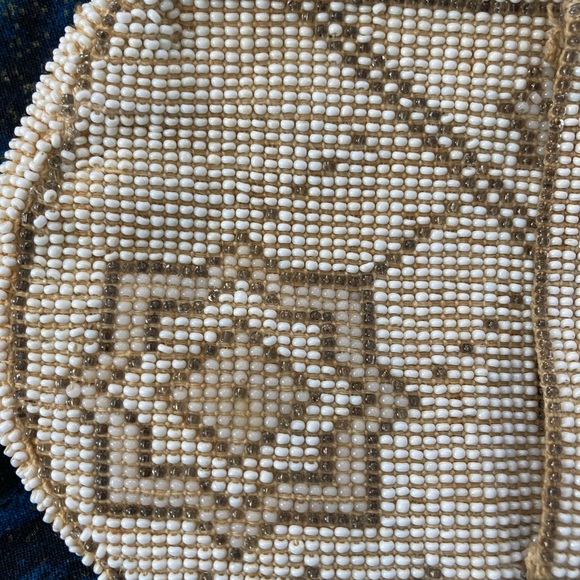 Hand beaded and Edwardian and mini bag - Picture 4 of 6